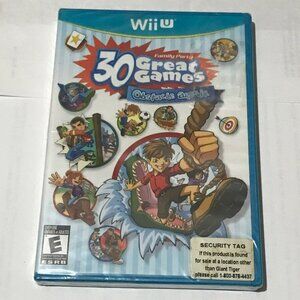 Nintendo Wii U Family Party 30 Great Games Obstacle Arcade (Factory Sealed)